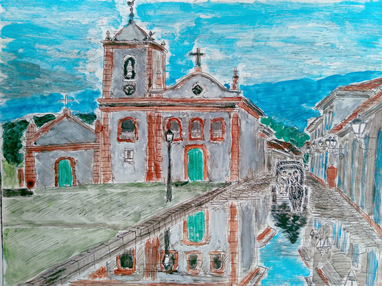 Igreja santa Rita e Museu de arte sacra