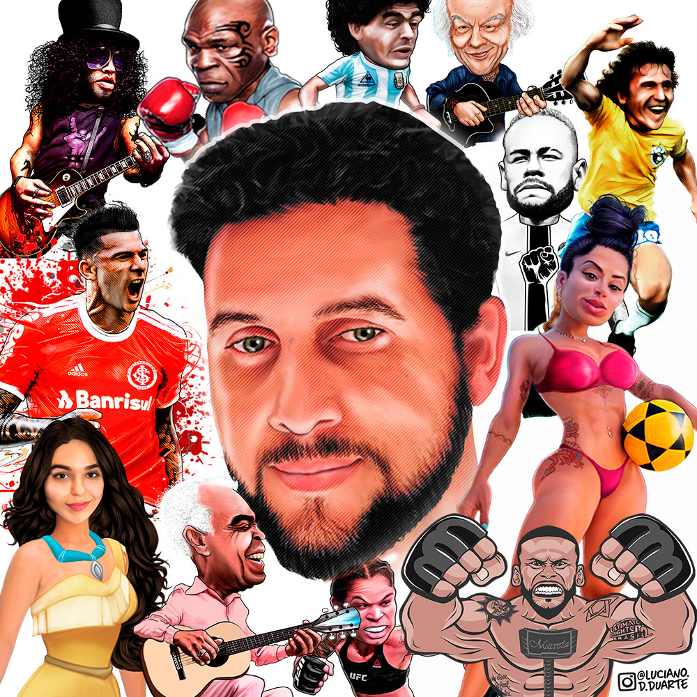 Caricatura e Ilustrações